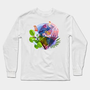 Bright world of the tropics Long Sleeve T-Shirt